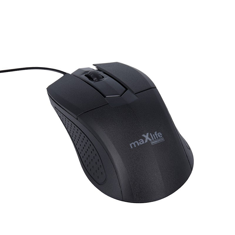 Maxlife Home Office MXHM-01 optical mouse - 1,2 m black