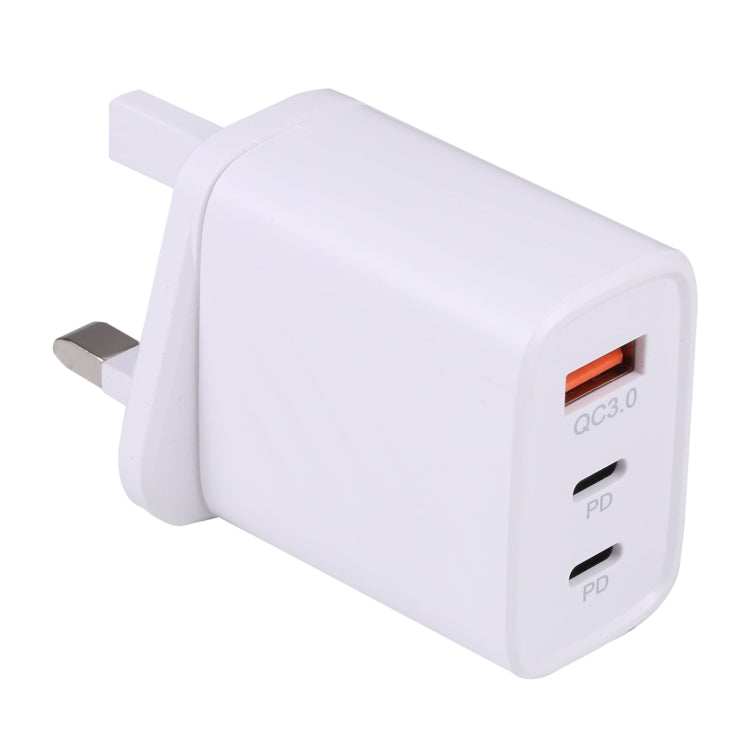 Wall Charger QC3.0 PD20W USB + USB-C / Type-C - White