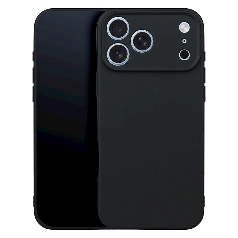 Silicon case for iPhone 17 Pro 6,3" / 18 Pro 6,3" Black