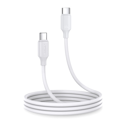 Joyroom Series A9 USB-C / USB-C PD QC cable 60W 3A 1m - white