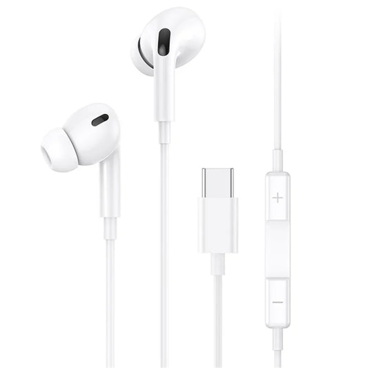 USAMS SJ452 EP-41 Type-C In-ear Earphone 1.2m - White