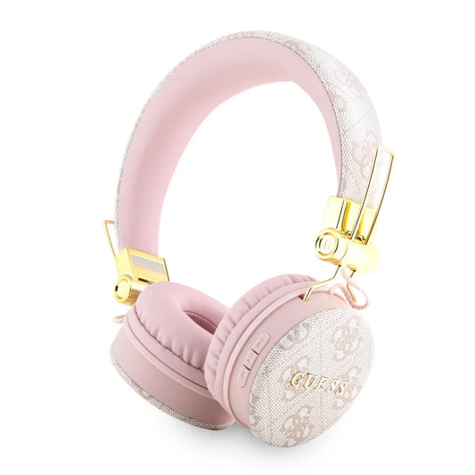 Guess Bluetooth Headphones Round Shape - Pink
