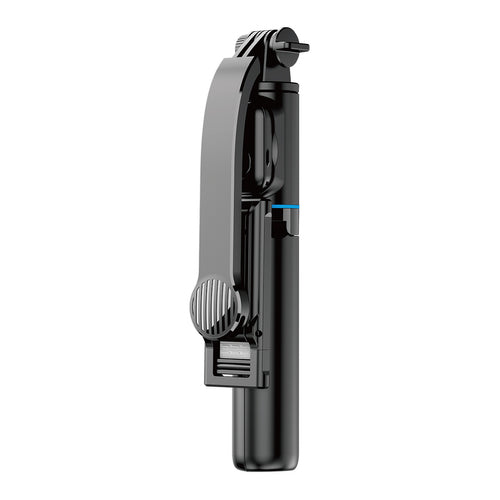 Selfie stick Dudao F18S 4-in-1 foldable tripod with remote control - black