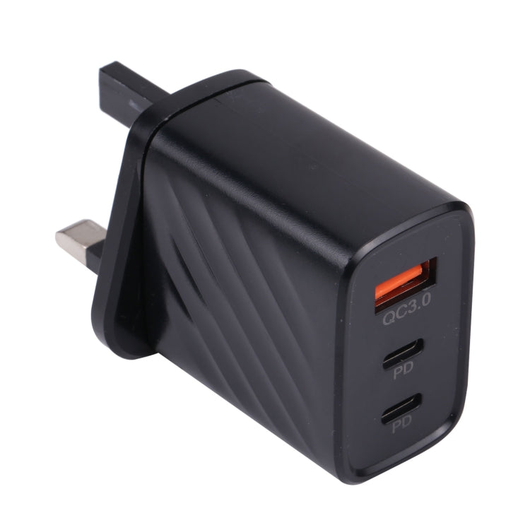 Wall Charger QC3.0 PD20W USB + USB-C / Type-C - Black