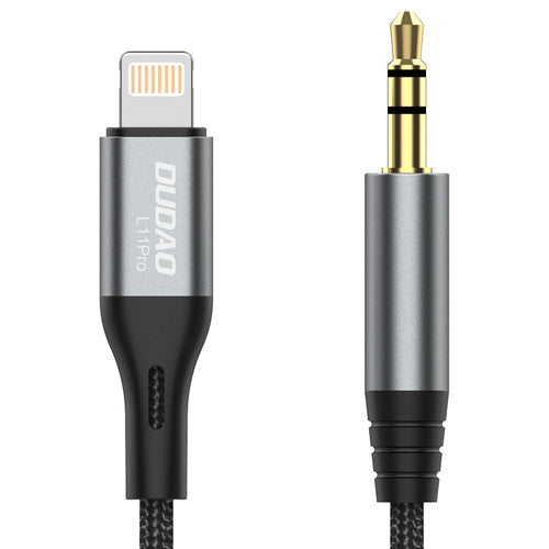 Dudao audio cable Lightning - mini jack 3.5mm 1m