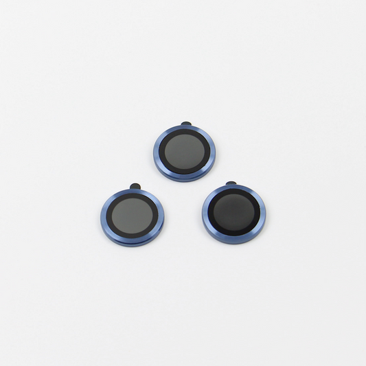 Set of lens glasses for iPhone 17 Pro/Pro Max Blue (3pcs)
