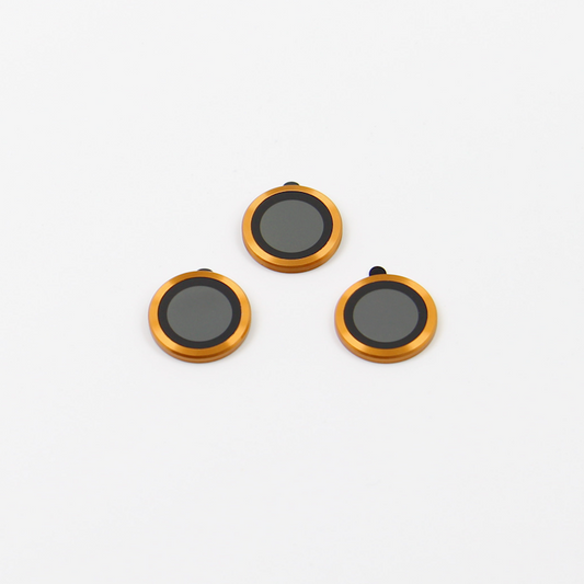 Set of lens glasses for iPhone 17 Pro/ Pro Max Orange (3pcs)